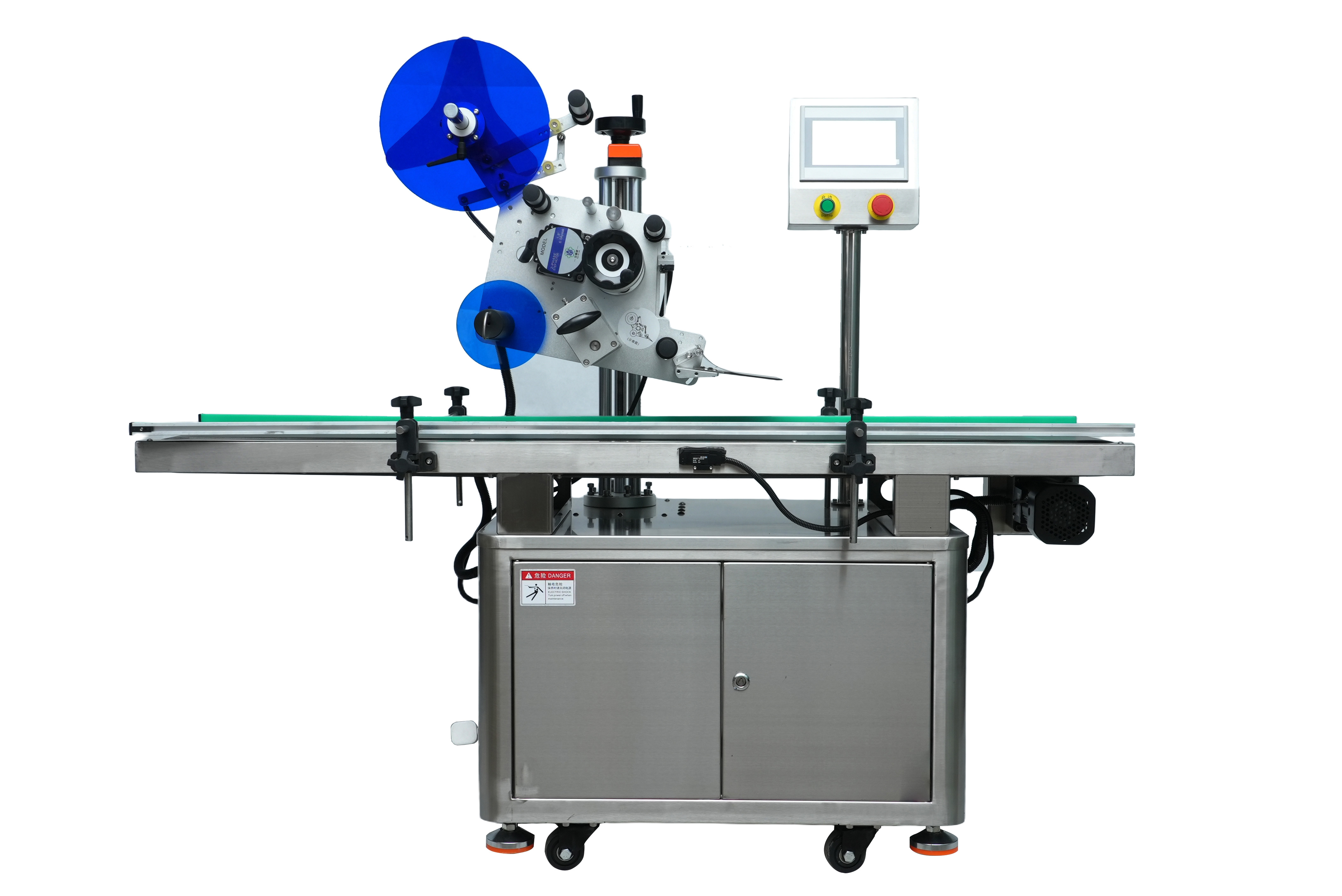 全自動上平面貼標機